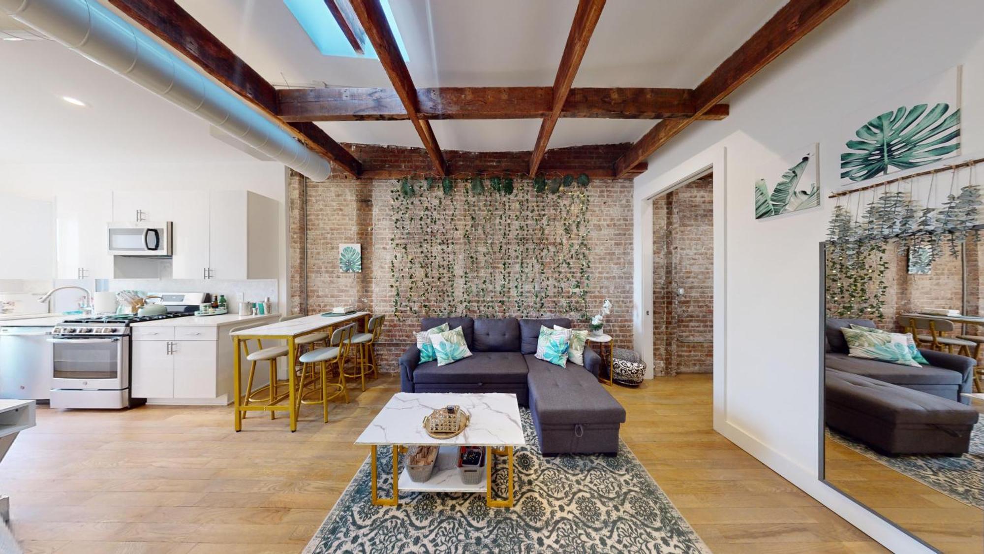 Chic Penthouse 15 Minutes From Nyc - Bus Stop At Doorstep هوبوكين المظهر الخارجي الصورة