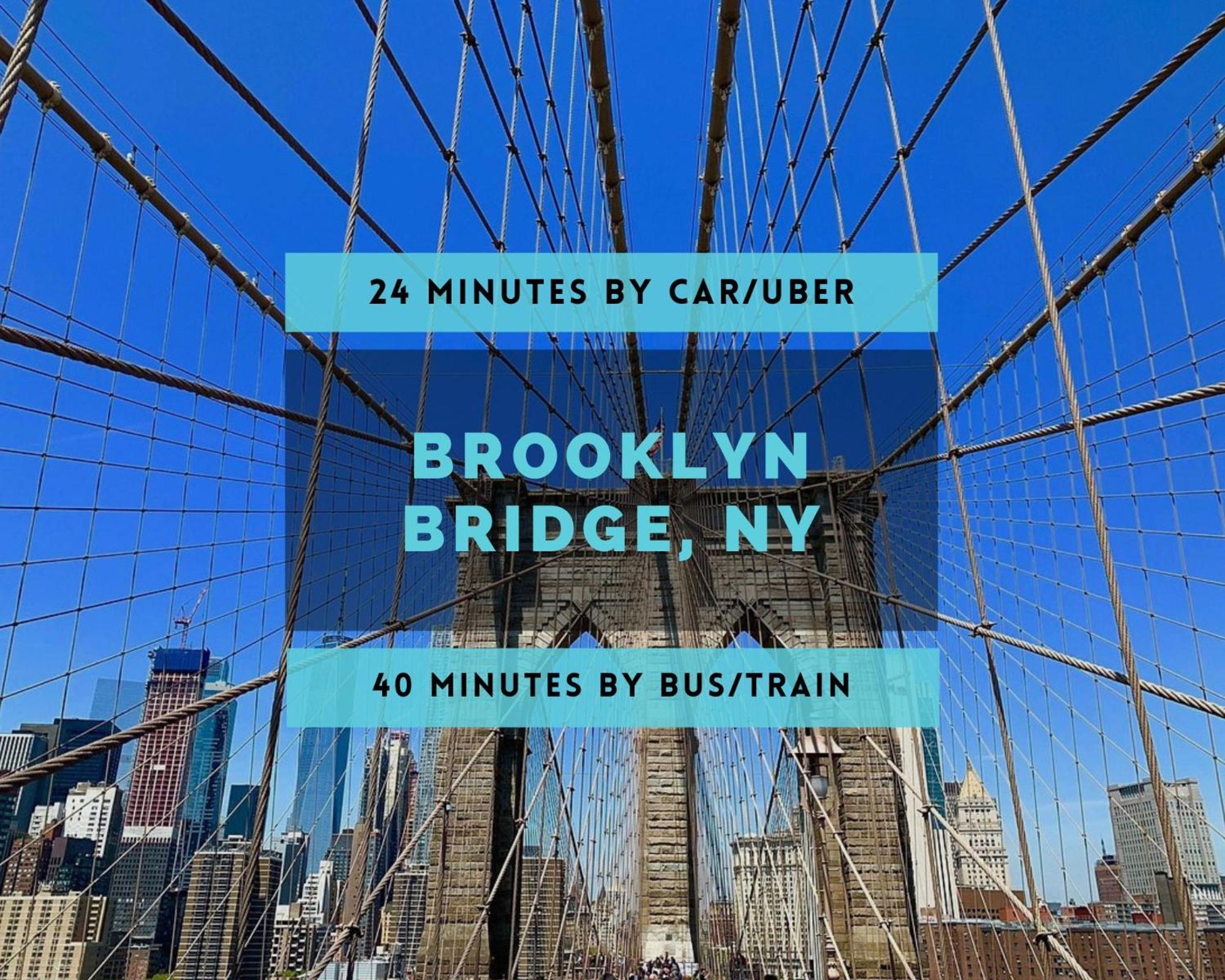 Chic Penthouse 15 Minutes From Nyc - Bus Stop At Doorstep هوبوكين المظهر الخارجي الصورة