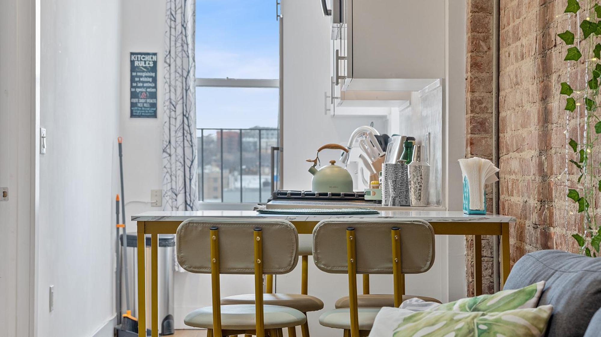 Chic Penthouse 15 Minutes From Nyc - Bus Stop At Doorstep هوبوكين المظهر الخارجي الصورة