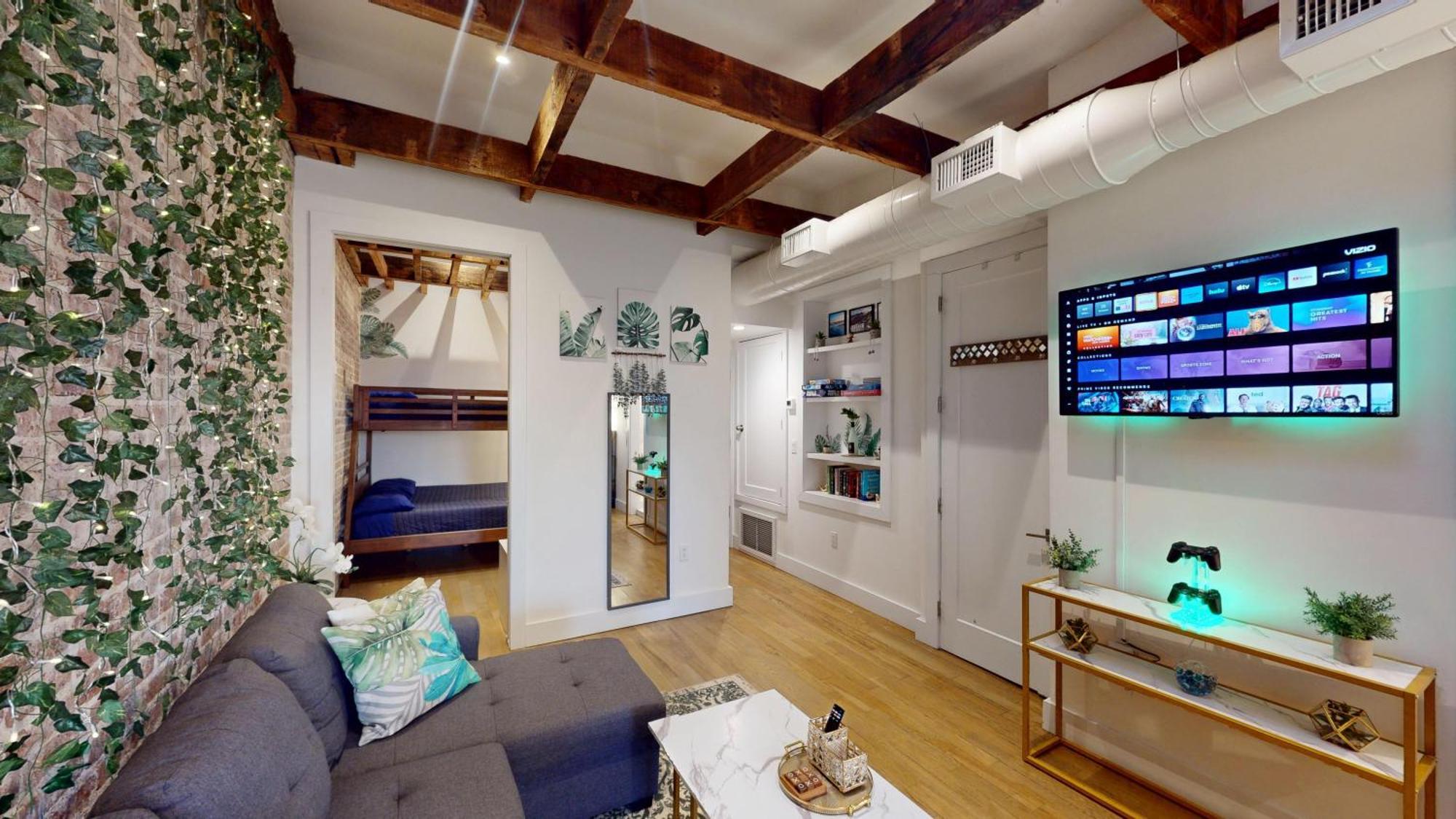 Chic Penthouse 15 Minutes From Nyc - Bus Stop At Doorstep هوبوكين المظهر الخارجي الصورة